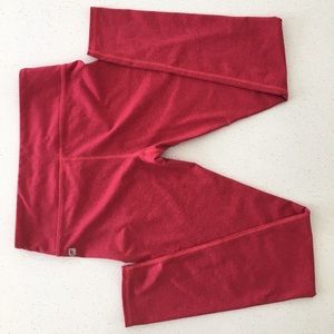 Red Active Leggings Size Small